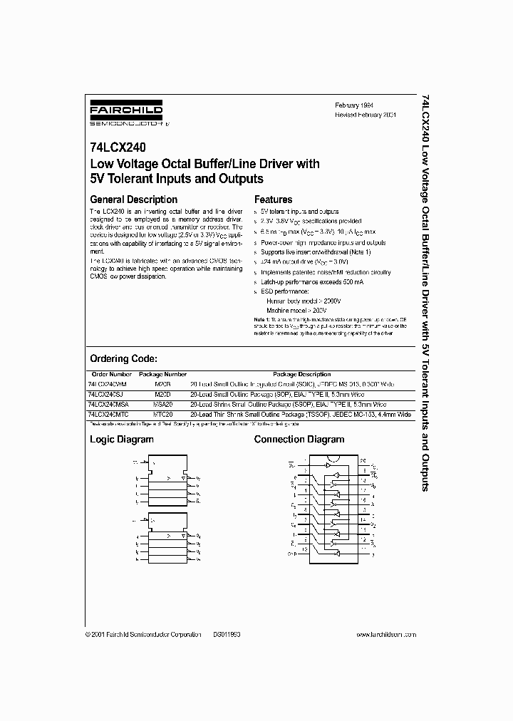 74LCX240_971250.PDF Datasheet