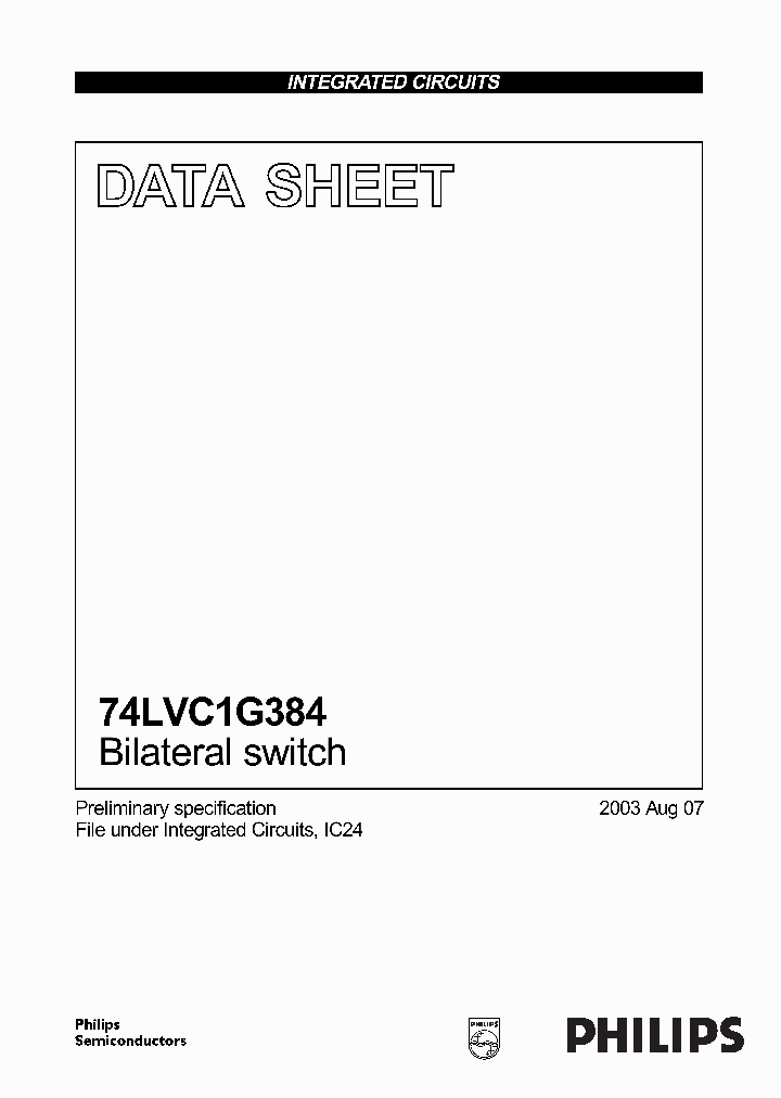 74LVC1G384_971360.PDF Datasheet