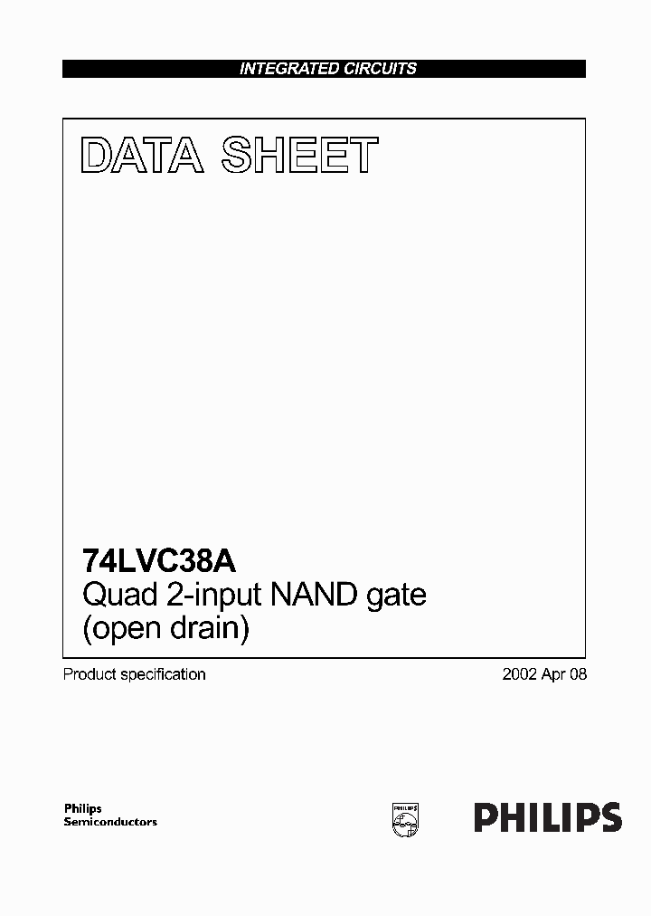 74LVC38A1_971391.PDF Datasheet