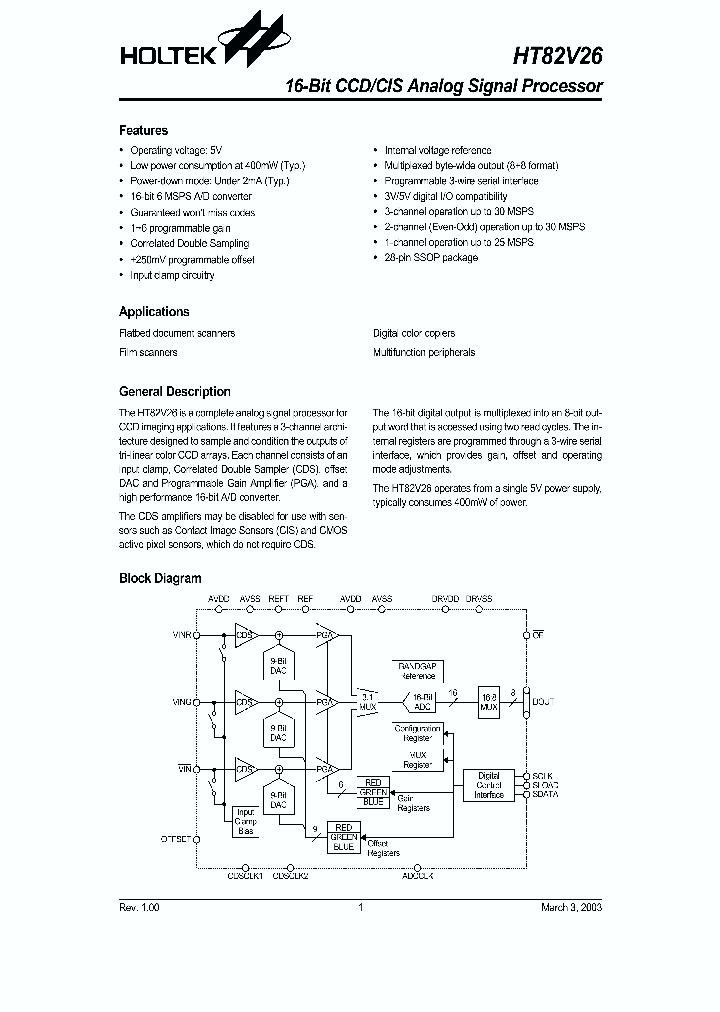 HT82V26_932266.PDF Datasheet