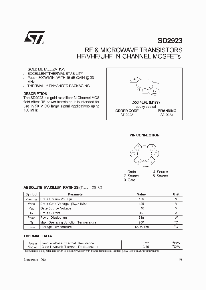 SD2923_943304.PDF Datasheet