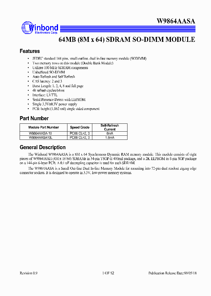9864AASA_972621.PDF Datasheet