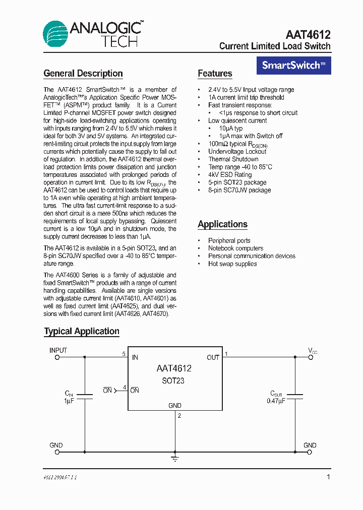 AAT4612_973652.PDF Datasheet