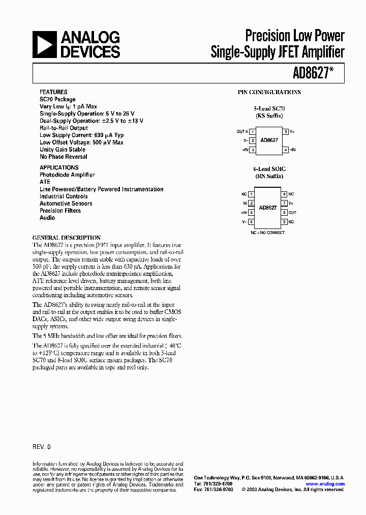 AD8627_973791.PDF Datasheet