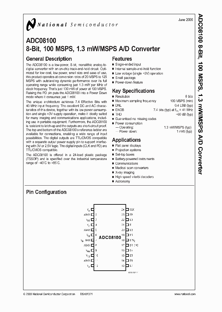 ADC08100_973831.PDF Datasheet
