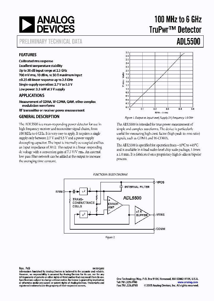 ADL5500_973880.PDF Datasheet