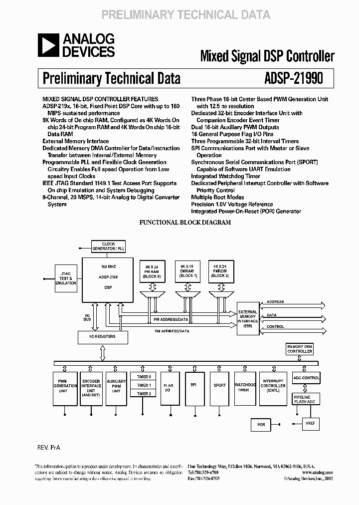ADSP-21990_974025.PDF Datasheet