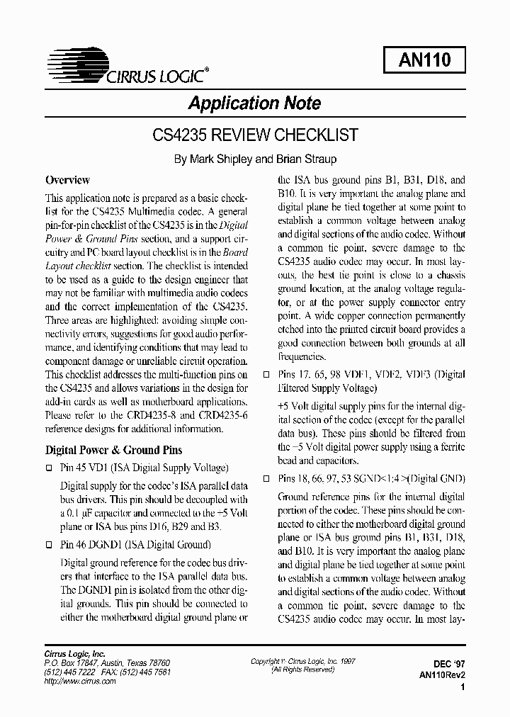 AN110_974353.PDF Datasheet