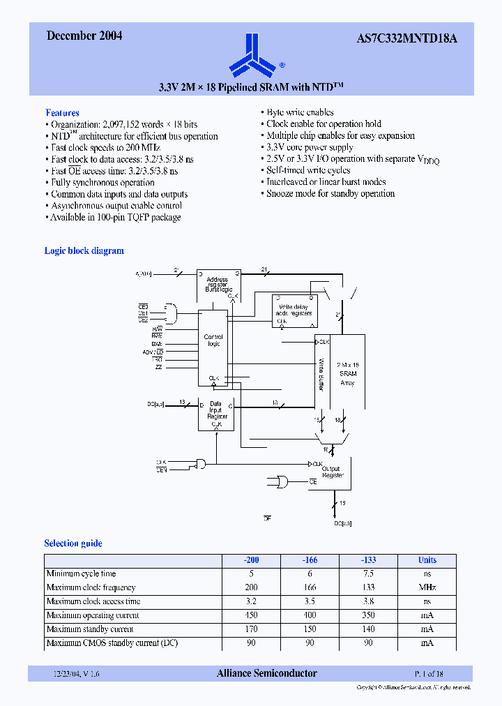 AS7C332MNTD18AV16_974738.PDF Datasheet