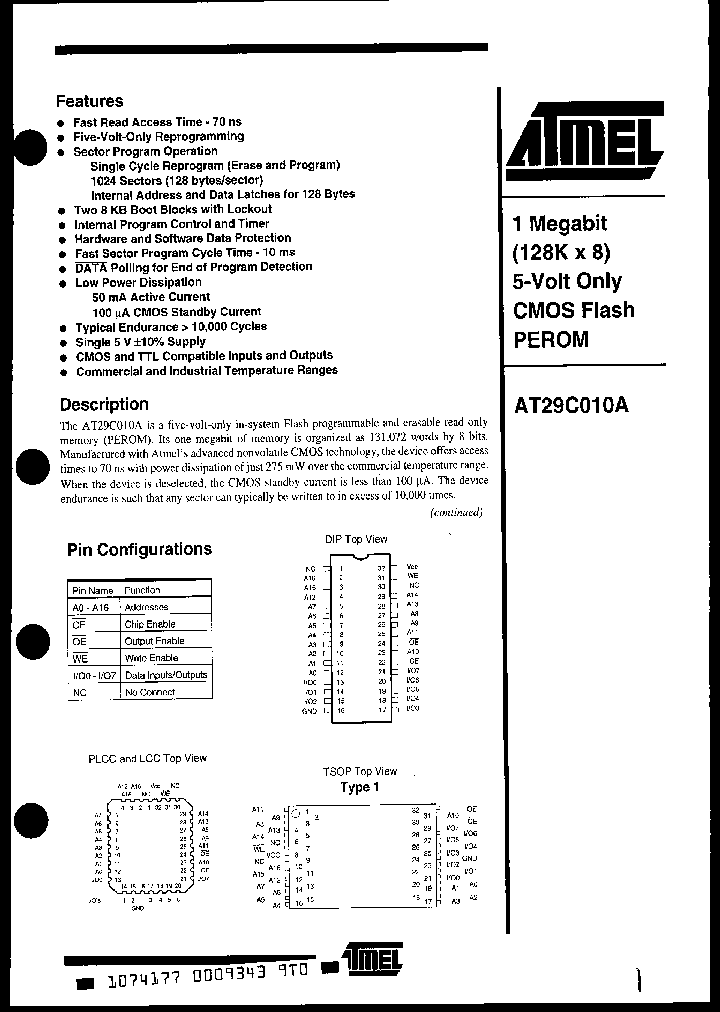 AT29C010A-12DC_974882.PDF Datasheet