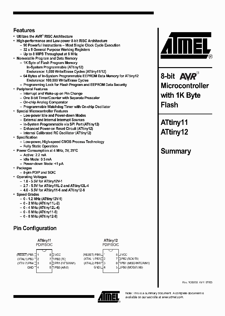 ATTINY1112_975101.PDF Datasheet