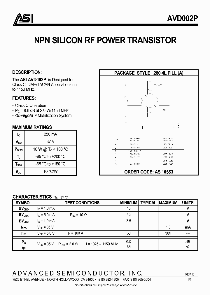 AVD002P_975126.PDF Datasheet