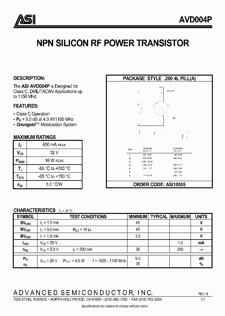 AVD004P_975128.PDF Datasheet