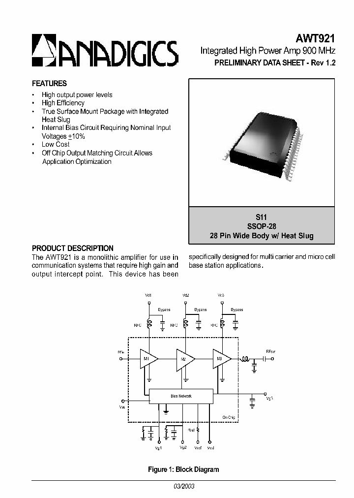 AWT921REV12_975170.PDF Datasheet
