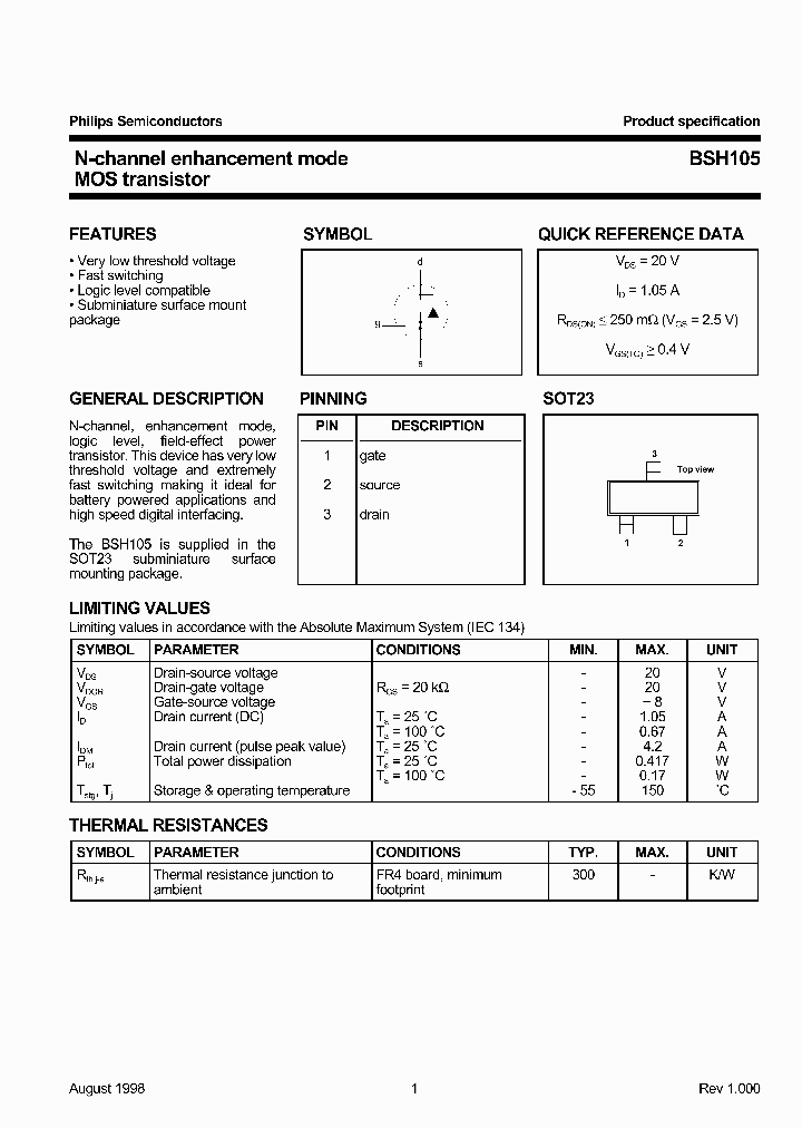 BSH1053_976489.PDF Datasheet