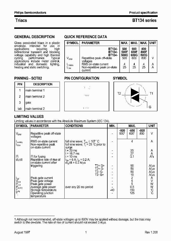 BT134SERIES1_976601.PDF Datasheet