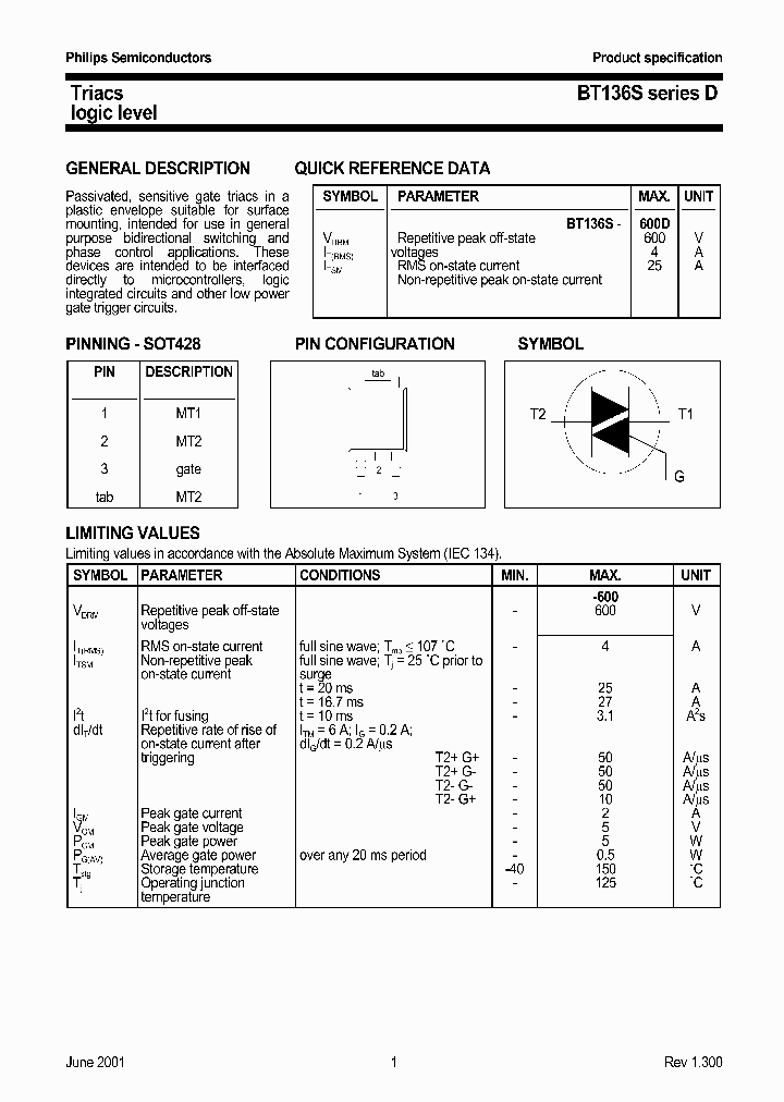 BT136SSERIESD2_976613.PDF Datasheet