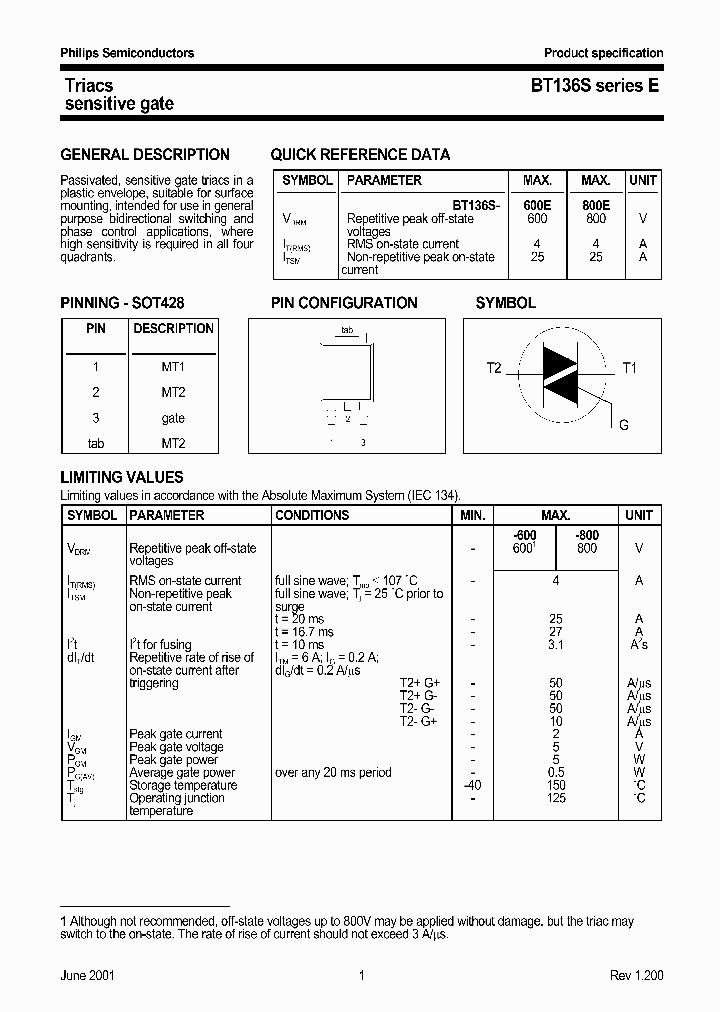 BT136SSERIESE2_976614.PDF Datasheet