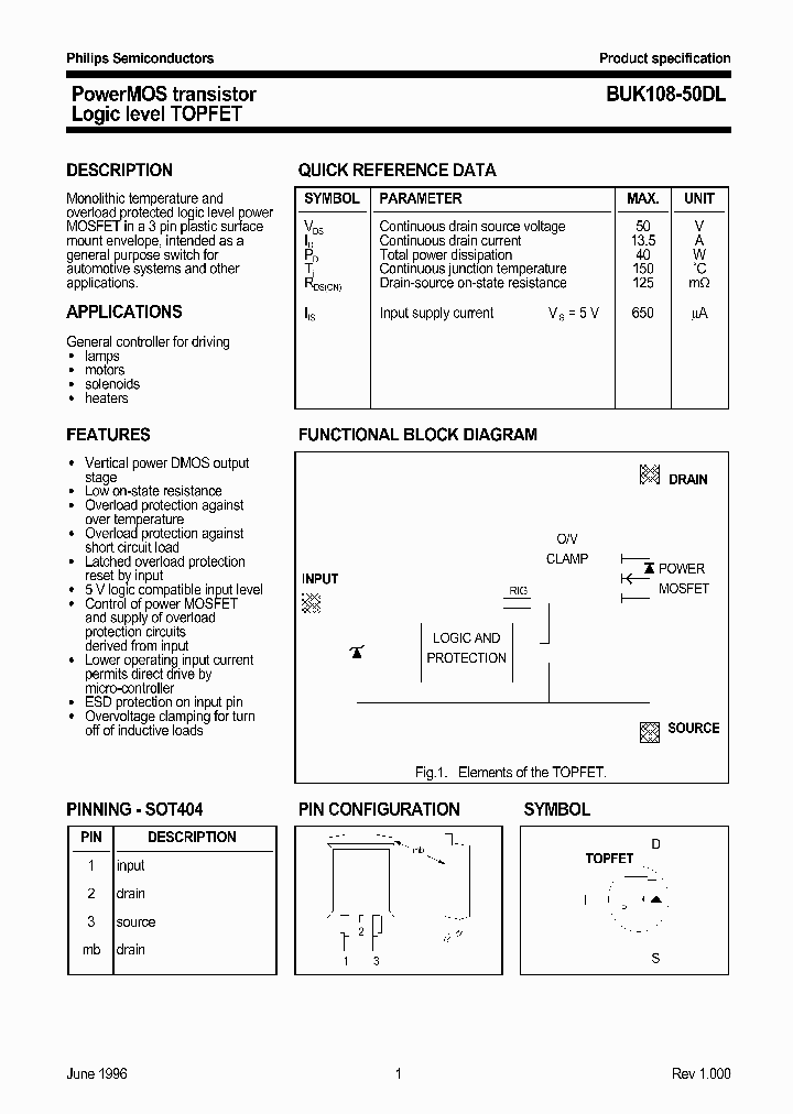BUK108-50DL1_976815.PDF Datasheet