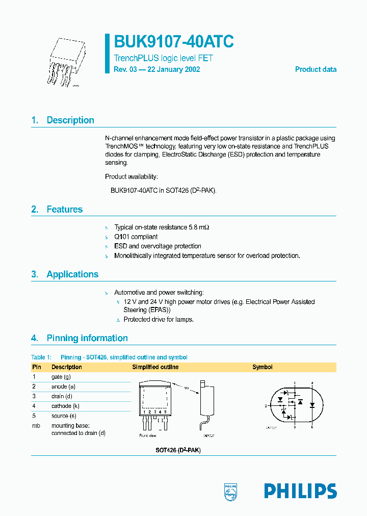 BUK910740ATC-03_976882.PDF Datasheet
