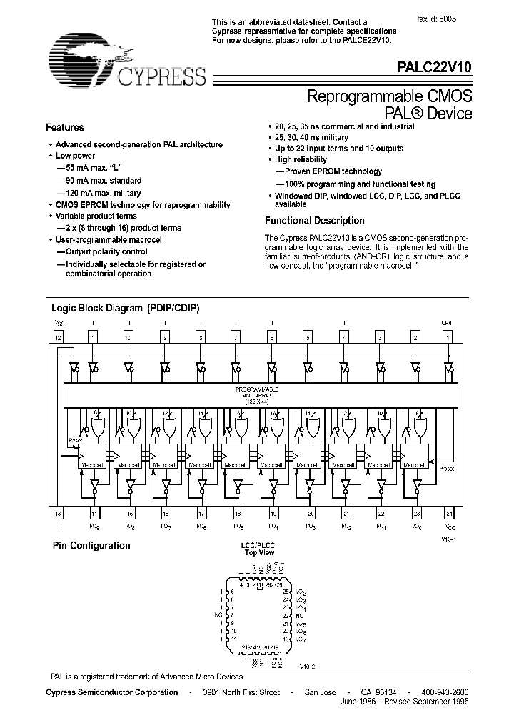 C22V10AB_977336.PDF Datasheet