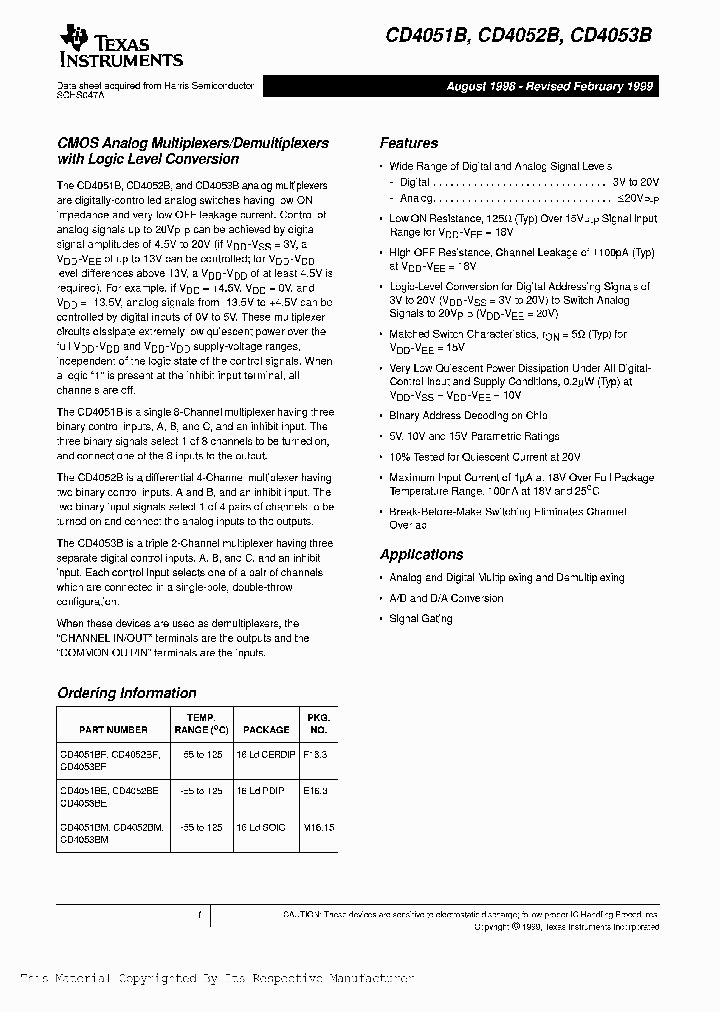 CD4052BE_977572.PDF Datasheet
