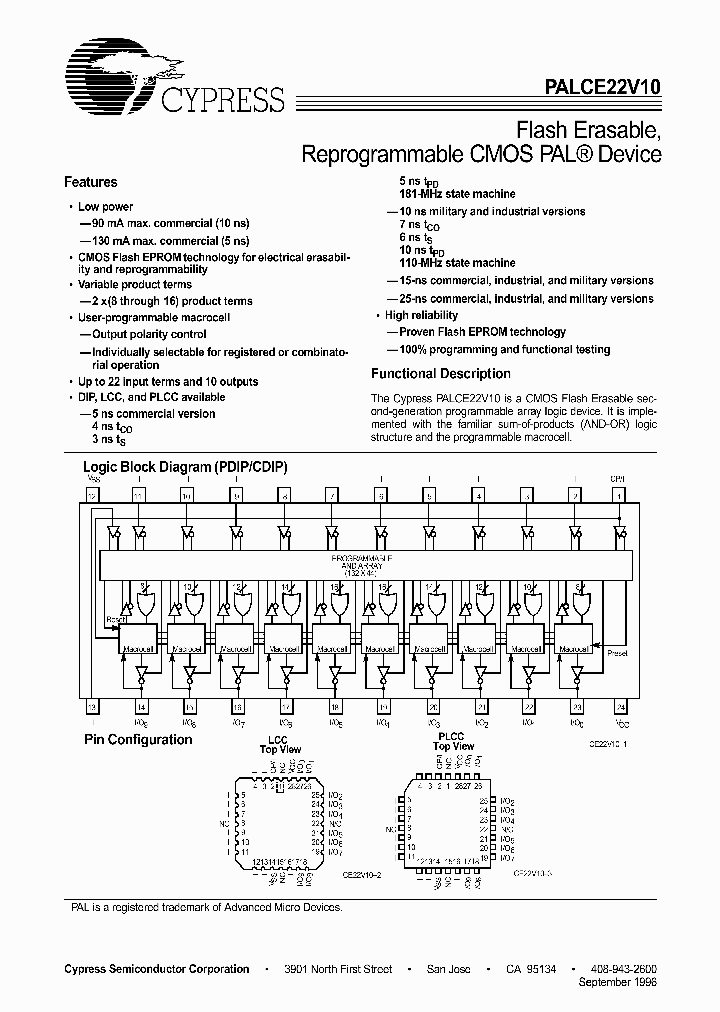 CE22V10_977657.PDF Datasheet
