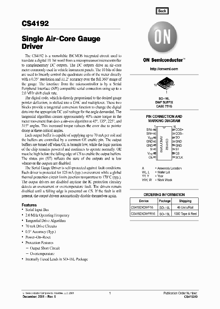 CS4192REV6_977906.PDF Datasheet