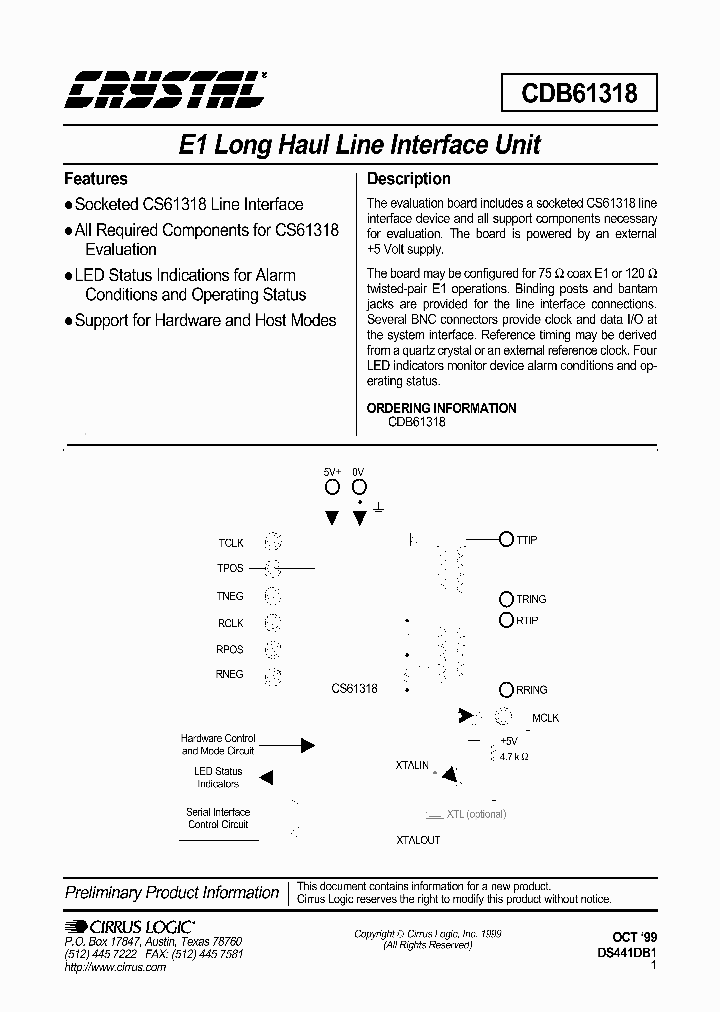 CS61318EB_978050.PDF Datasheet