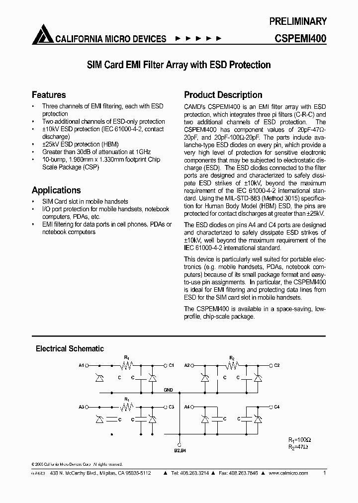 CSPEMI400_978121.PDF Datasheet