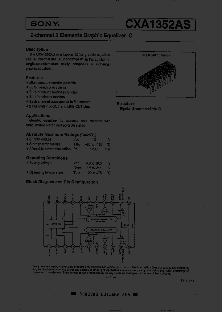 CXA1352AS_978158.PDF Datasheet