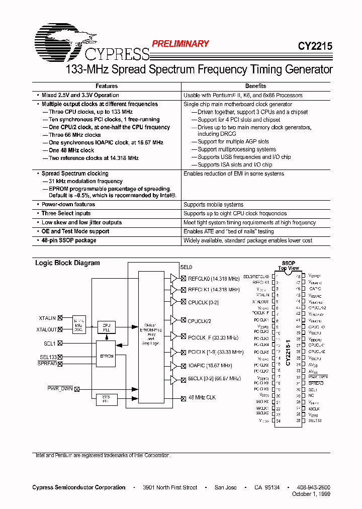CY2215_978334.PDF Datasheet