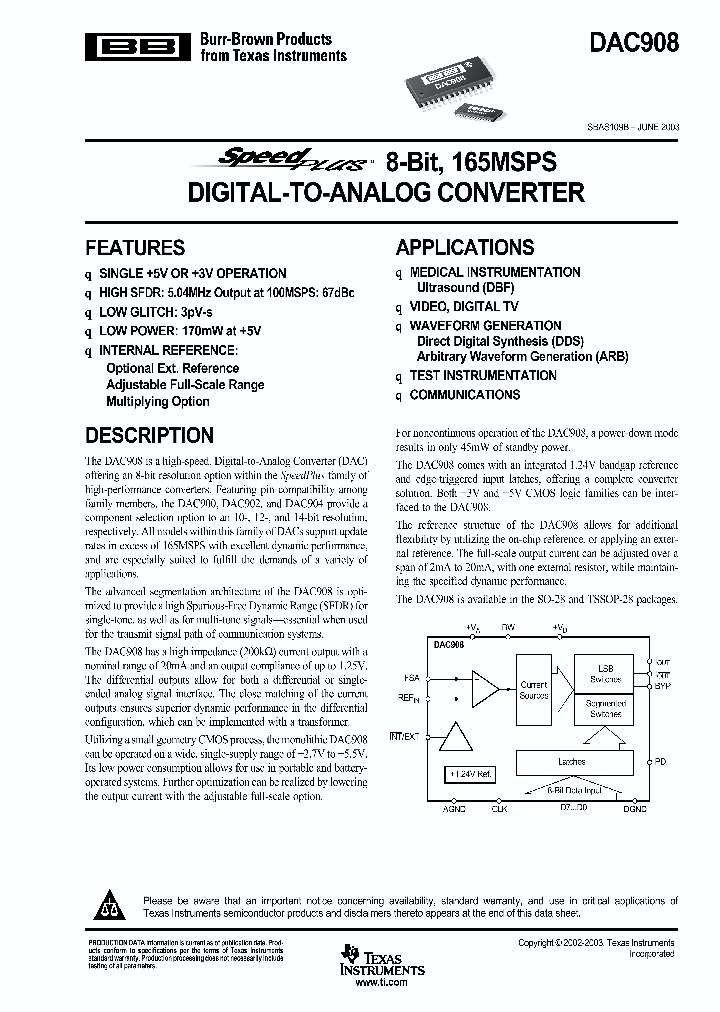 DAC908_978705.PDF Datasheet