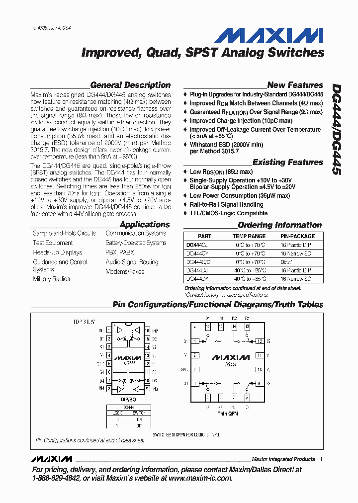 DG444-DG445_978837.PDF Datasheet