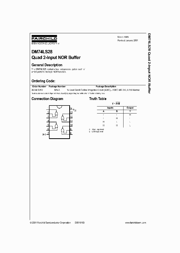 DM74LS28_978995.PDF Datasheet