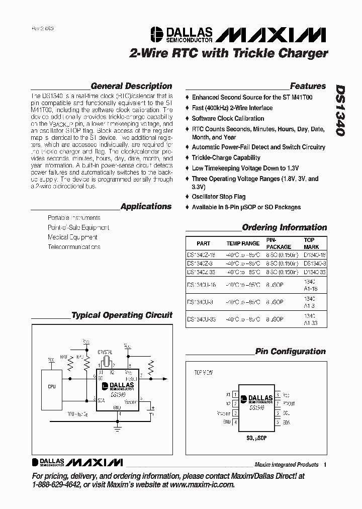 DS1340_979246.PDF Datasheet