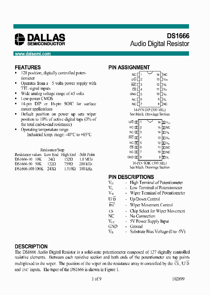 DS1666-DS1666S_979259.PDF Datasheet
