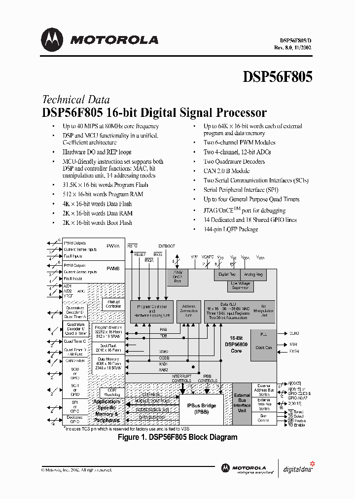 DSP56F805_979392.PDF Datasheet