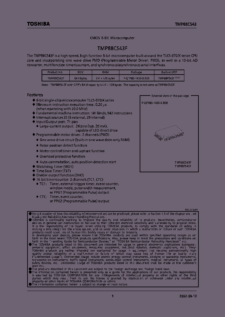 E02091288CS43SUMMARY_979466.PDF Datasheet