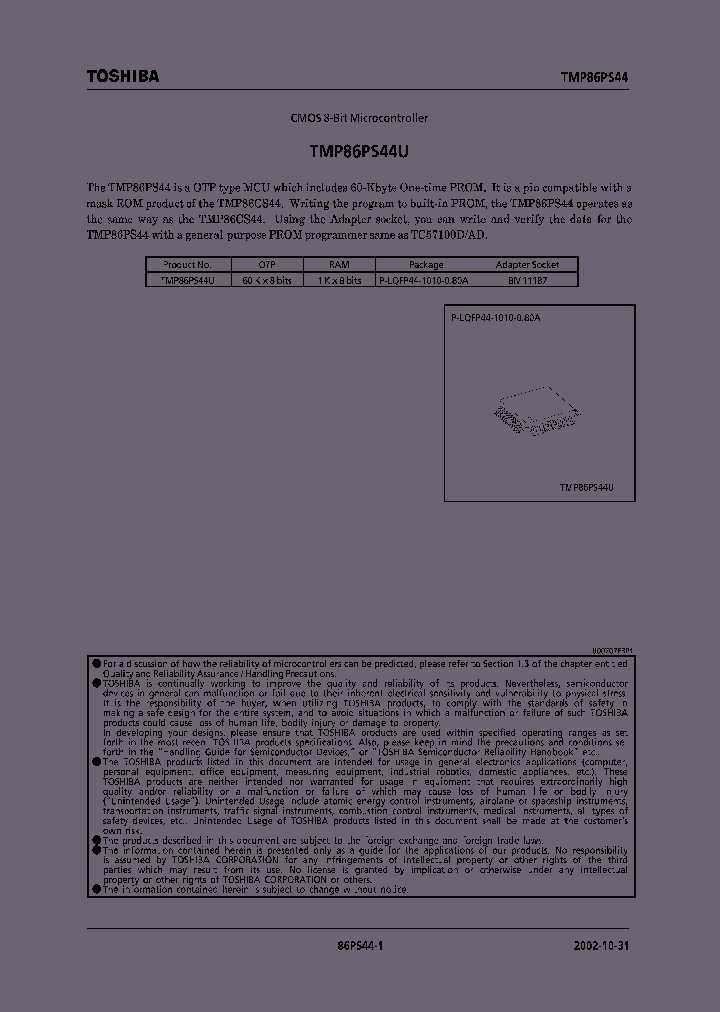 E02103186PS44SUMMARY_979472.PDF Datasheet