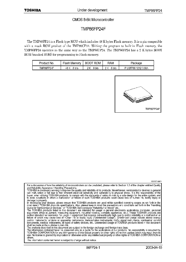 E03041586FP24SUMMARY_979499.PDF Datasheet