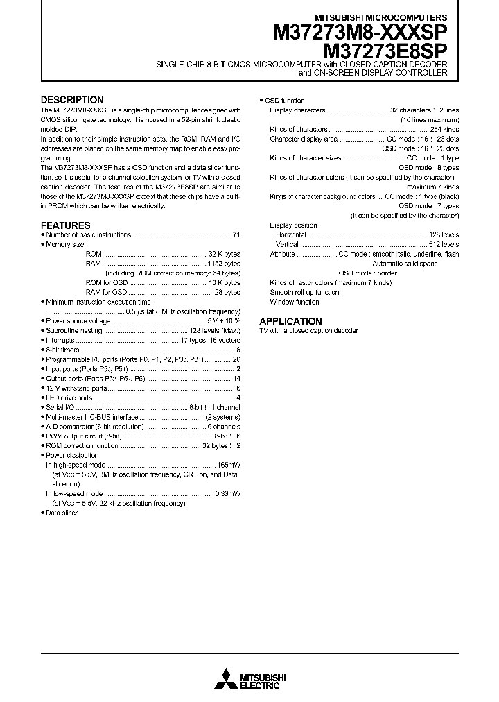 E37273M8_982299.PDF Datasheet