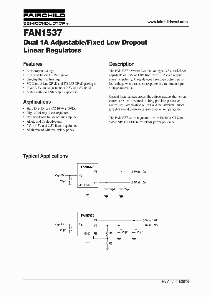FAN1537_983902.PDF Datasheet