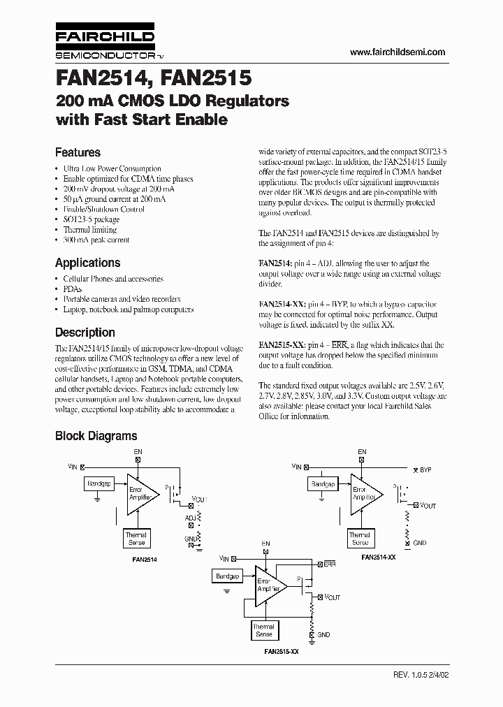 FAN2514FAN2515_983915.PDF Datasheet