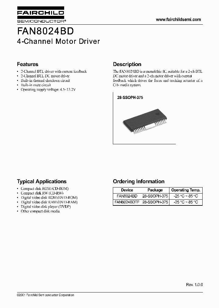 FAN8024BD_983957.PDF Datasheet