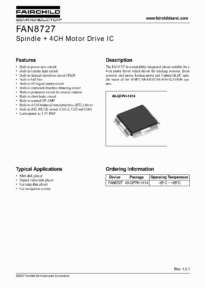 FAN8727_983978.PDF Datasheet