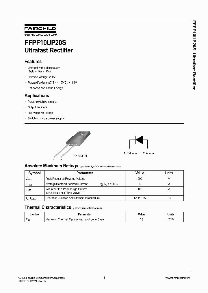 FFPF10UP20S_984065.PDF Datasheet