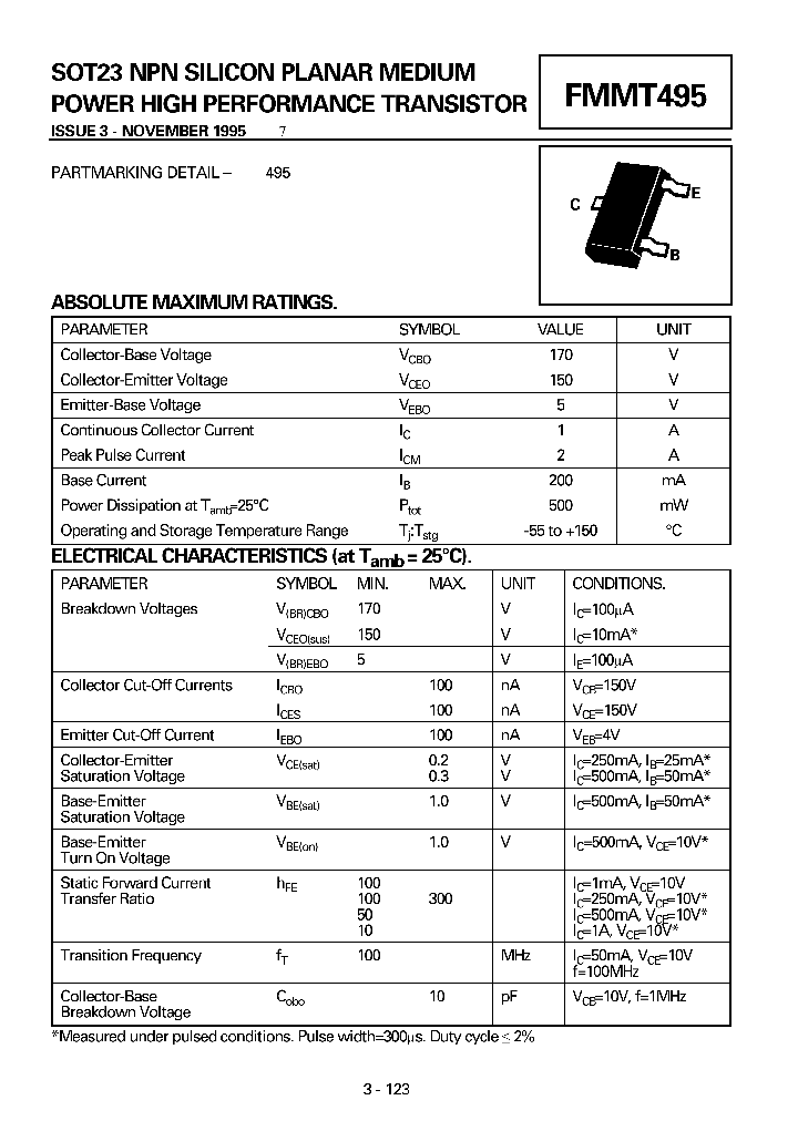 FMMT495_984173.PDF Datasheet