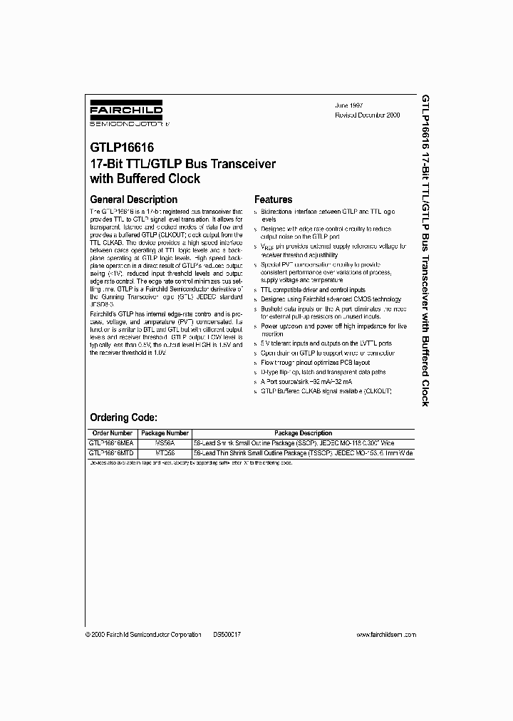 GTLP16616_985857.PDF Datasheet
