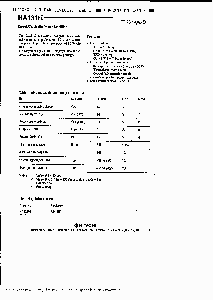 HA13119_985891.PDF Datasheet